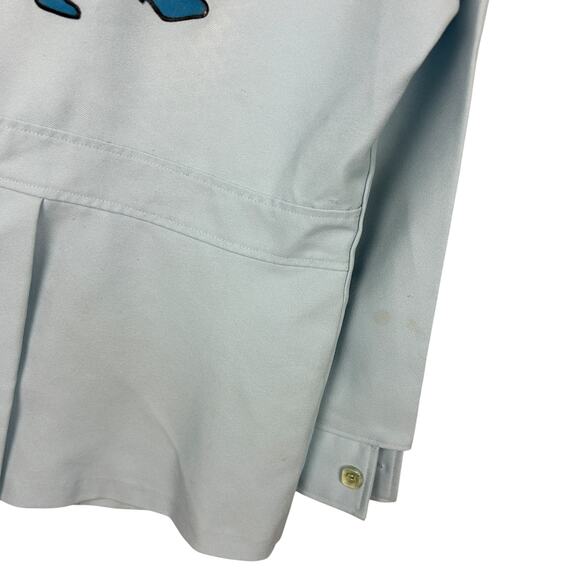 Levi's Vintage 70s Pastel Blue Patch Long Sleeve Blazer M/L - Picture 5 of 5